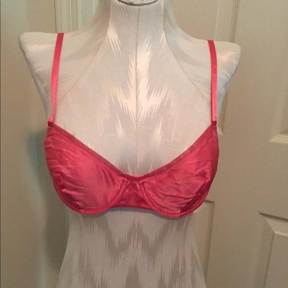 Prada Other - Prada silk and tulle underwire bra azalea color